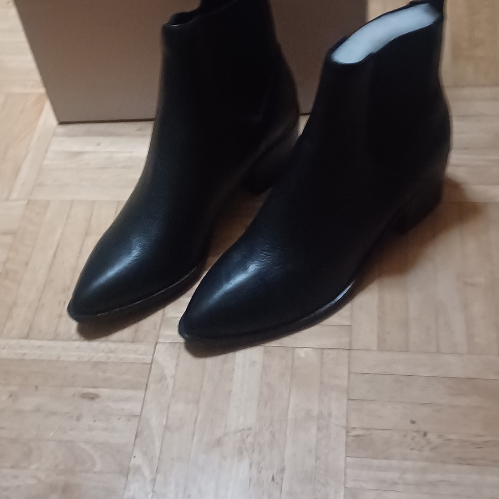 Chinese Laundry Sleek Black Ankle Booties